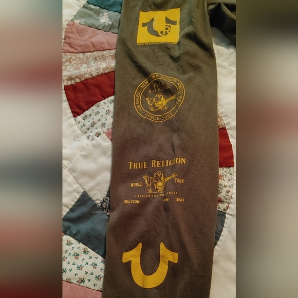 True Religion long sleeve iconic t-shirt SZ.XL - Picture 4 of 8